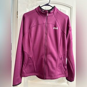 FILA Women’s Athletic/Leisure Wear Zipper Jacket - L
